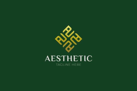 Abstract Monogram Logo Aesthetic Luxury Graphics and Logos Review