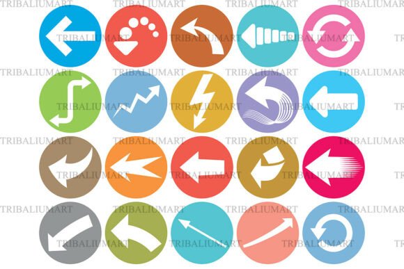 Arrow Circle Icons SVG: A Graphic Design Asset Review for Sellers