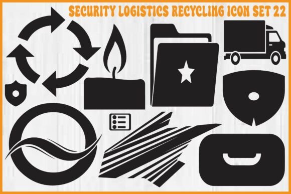 Security Logistics Recycling Icons: A Crafts and Graphics Review